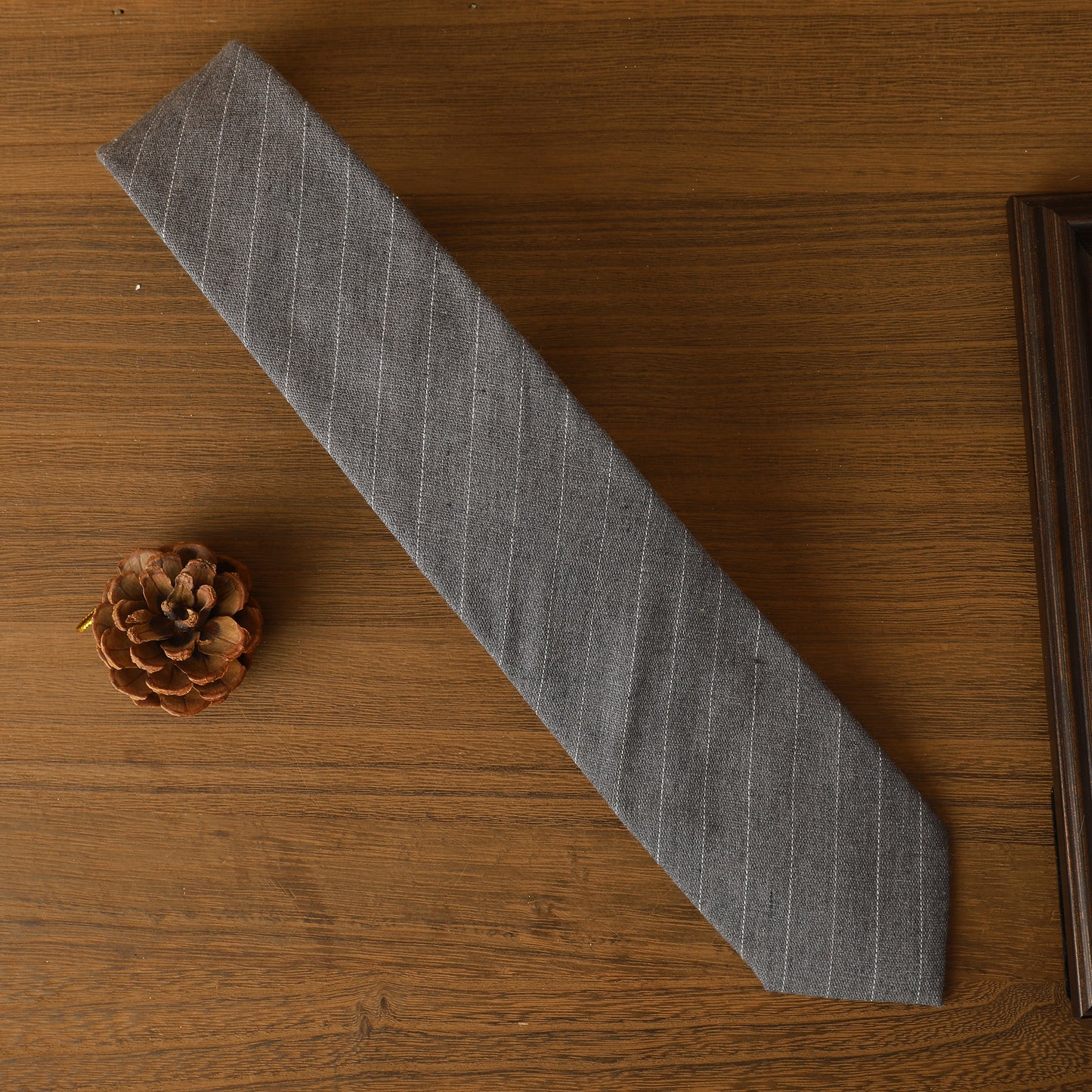 弥新 MIXIN Grey Polyester Necktie