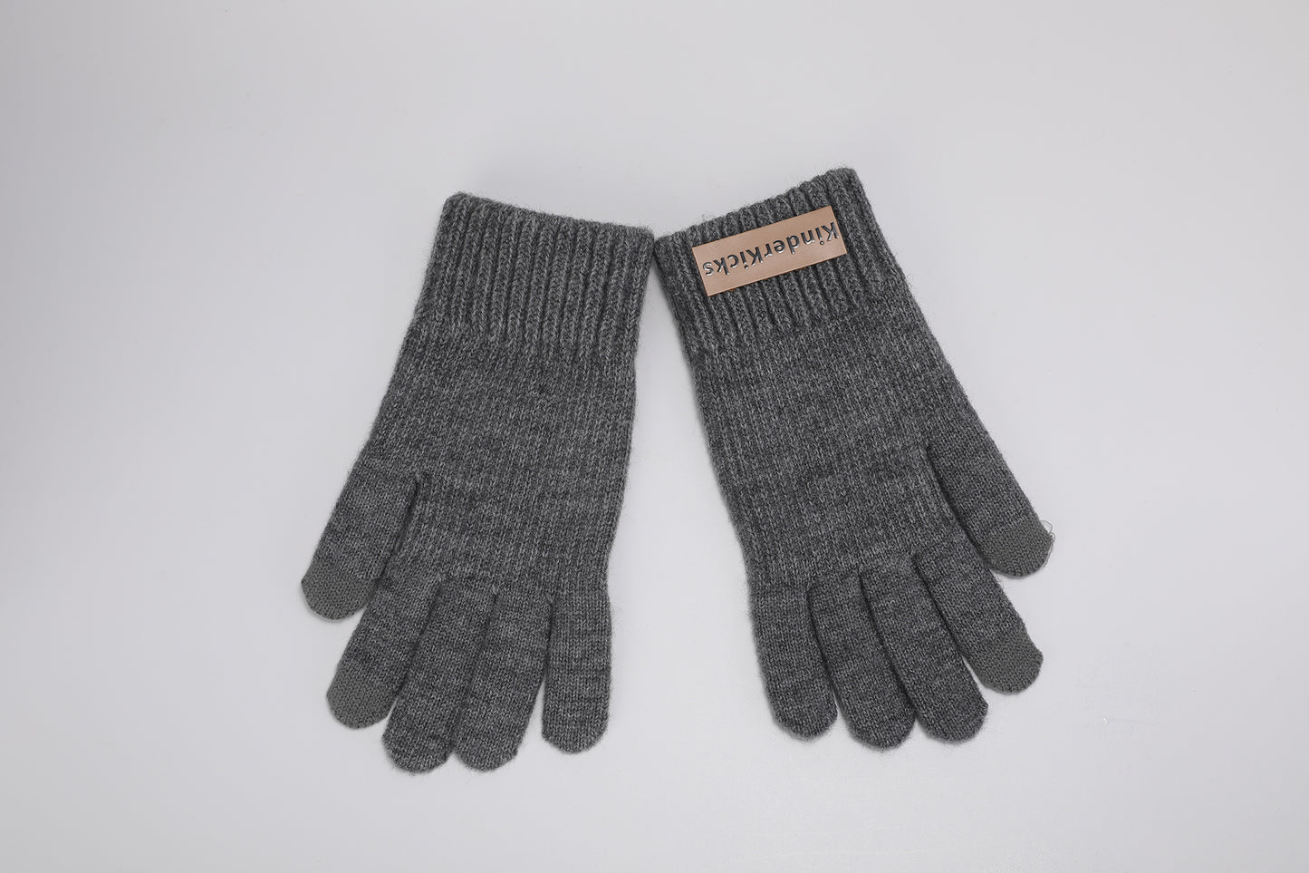 Kinderkicks Wool Grey Gloves