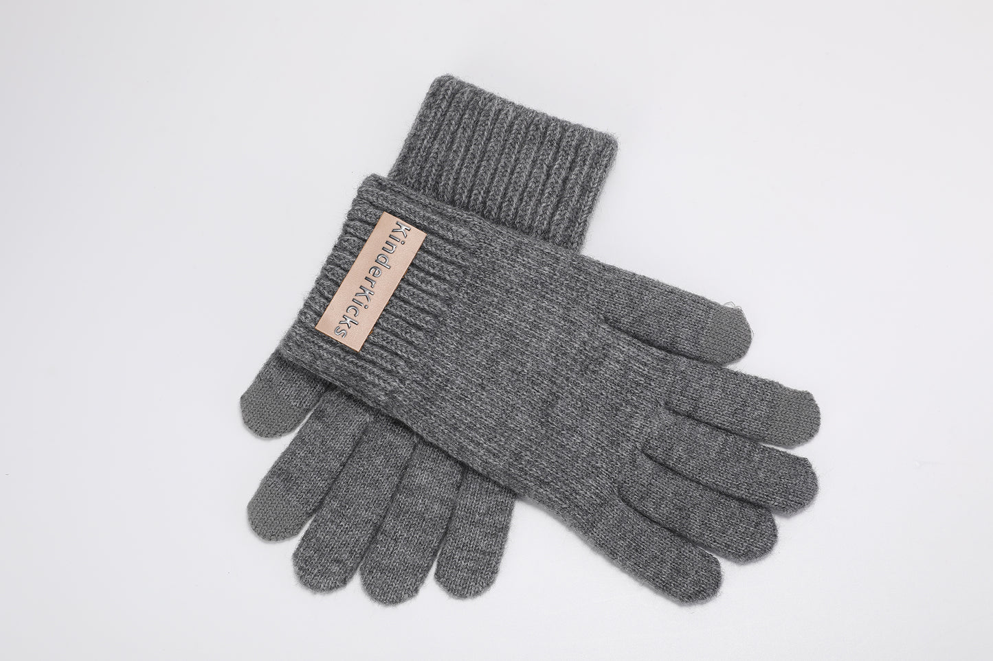 Kinderkicks Wool Grey Gloves