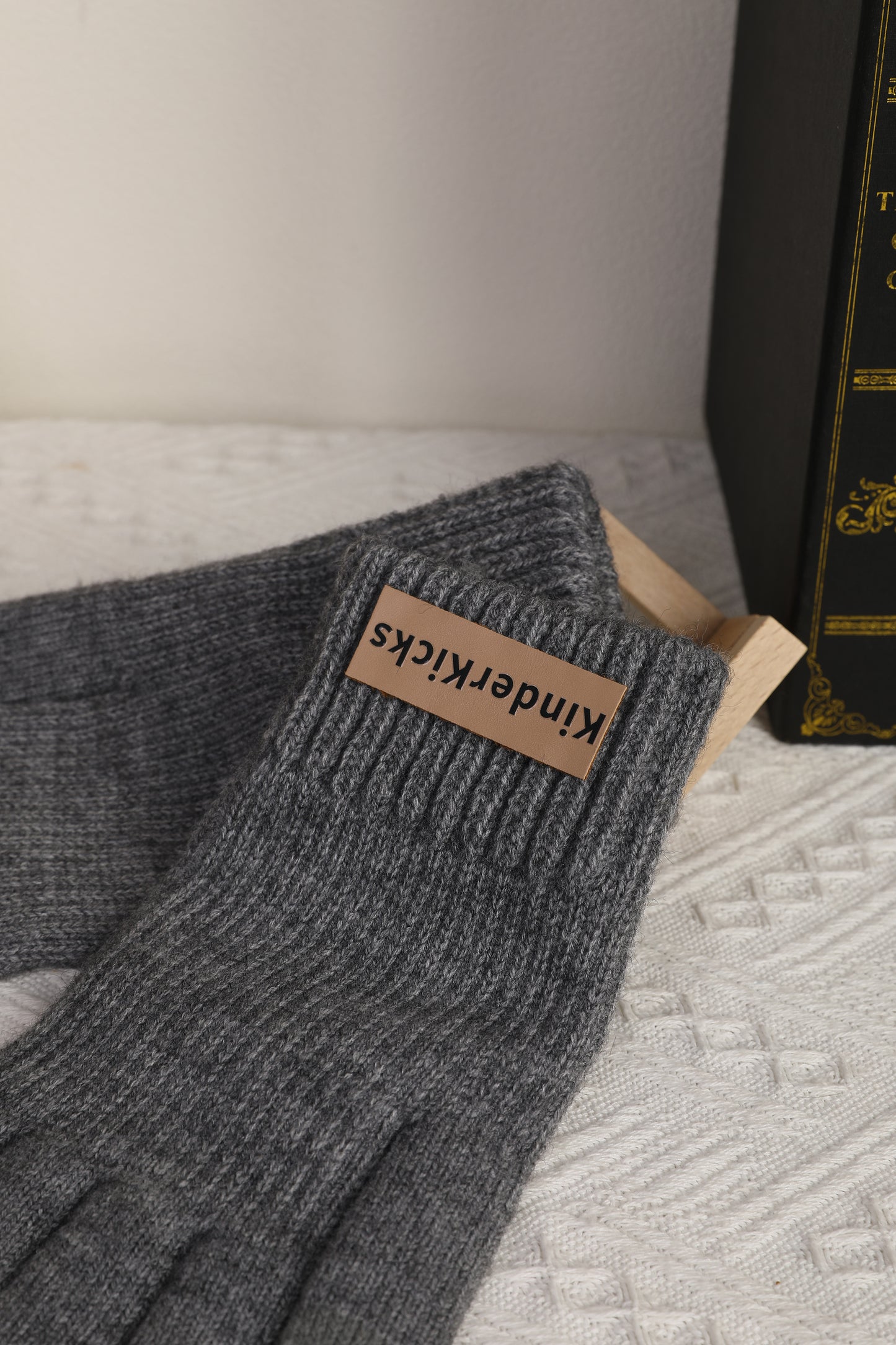 Kinderkicks Wool Grey Gloves