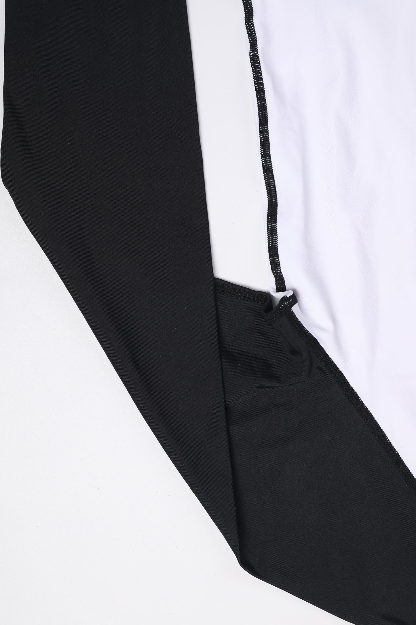 KinderKicks Black & White Cotton-Lined Athletic Set