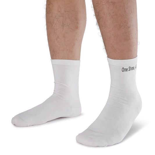 White mid calf socks from One Shoe,All Scenes!