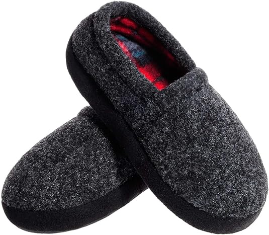 MIXIN Little/Big Kid Boy's Slippers House Shoes Indoor Outdoor with Anti Slip Sole