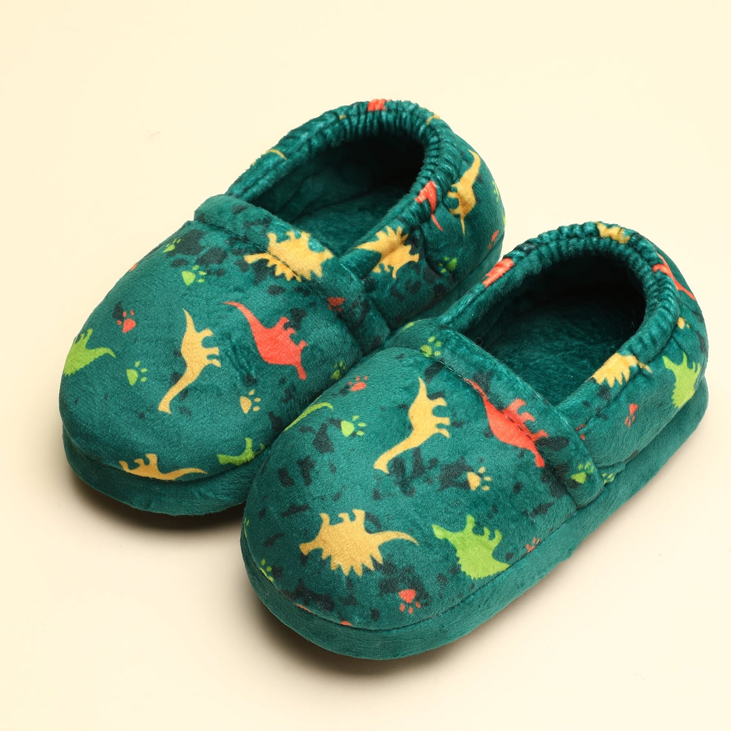 Boys Slippers Indoor House Slippers Bedroom Dinosaur Soft Warm Boys House Shoes with Memory Foam