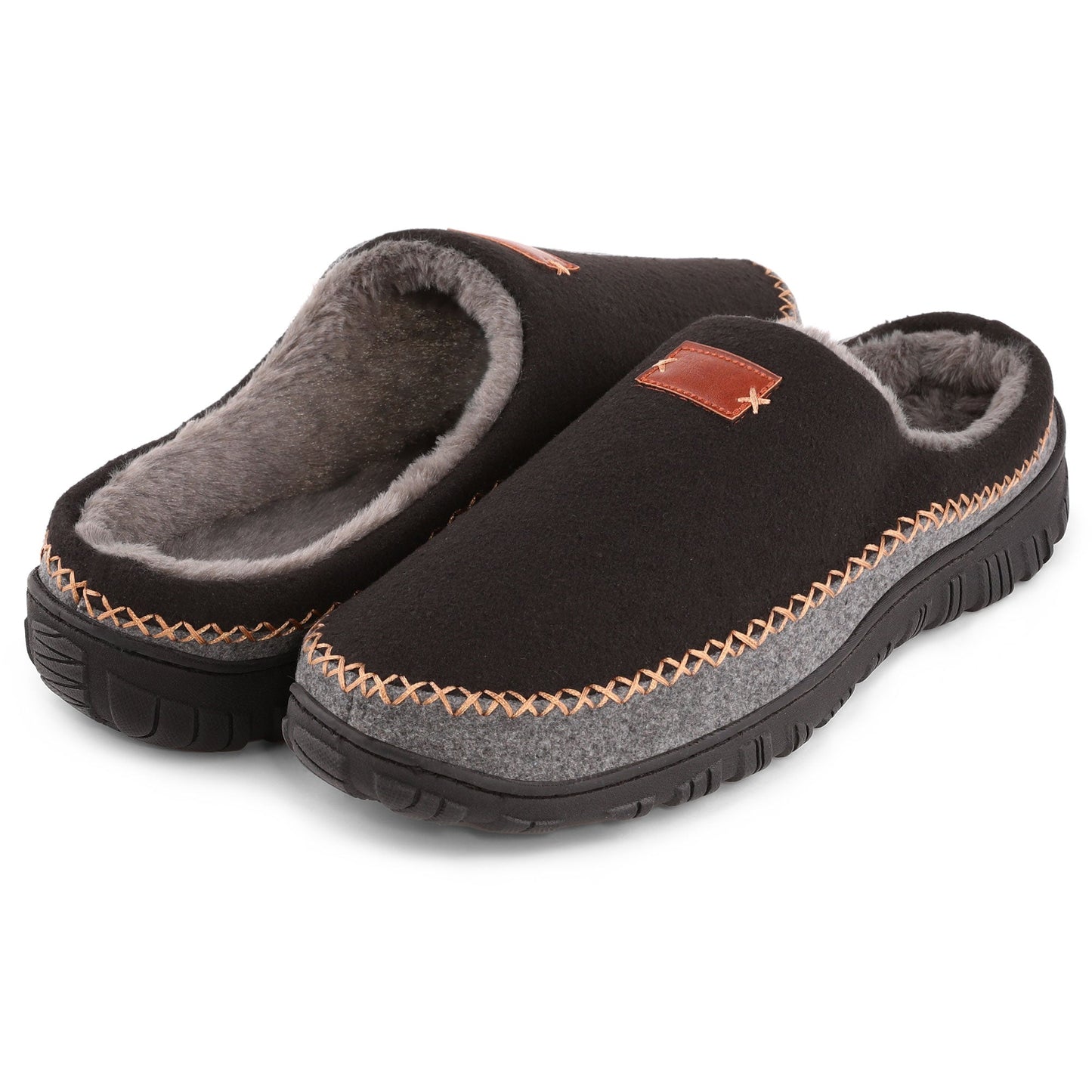 Men's Home Slippers Dirt Resistant Comfortable Indoor and Outdoor Anti-Slip Soles Shoes