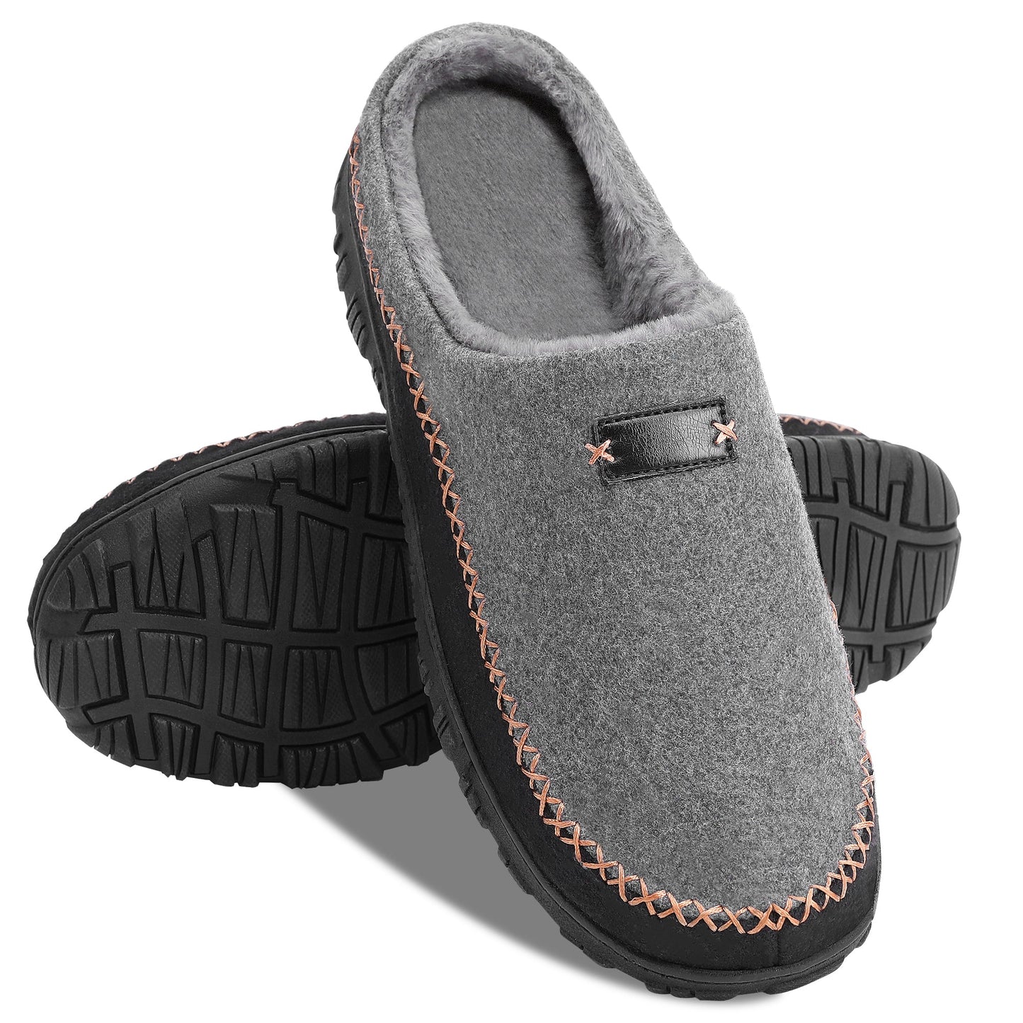 Men's Home Slippers Dirt Resistant Comfortable Indoor and Outdoor Anti-Slip Soles Shoes