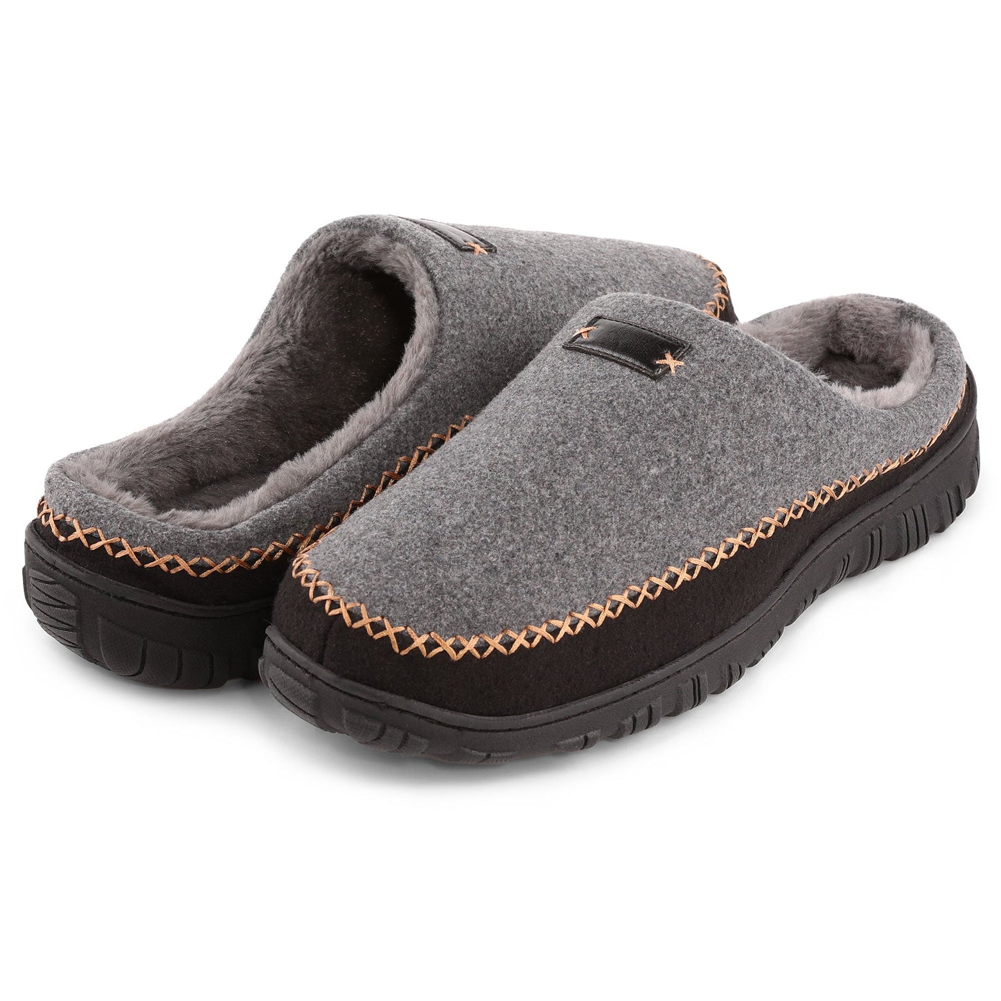 Men's Home Slippers Dirt Resistant Comfortable Indoor and Outdoor Anti-Slip Soles Shoes