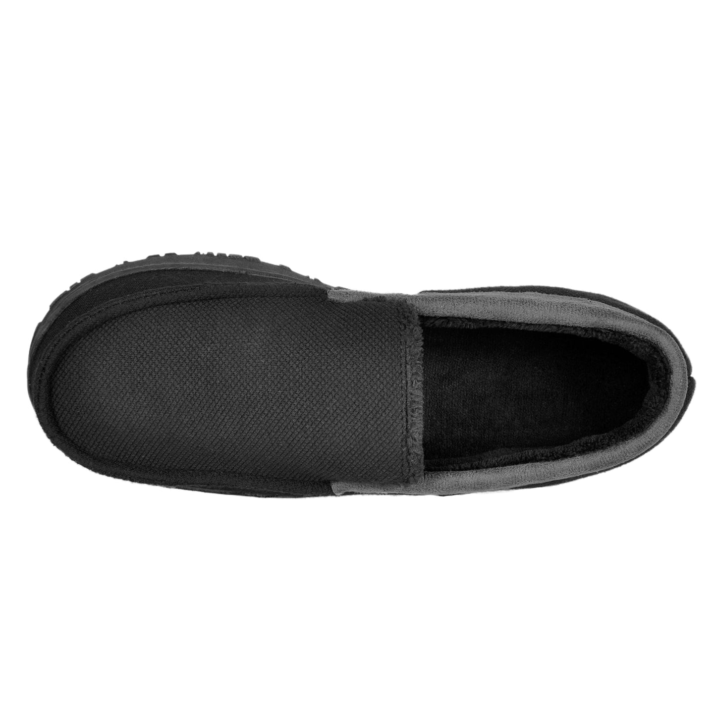 Men's Slip On Loafer Shoes With Bowknot, Comfy Non Slip Casual Rubber Sole Home Shoes For Men's Indoor Activities