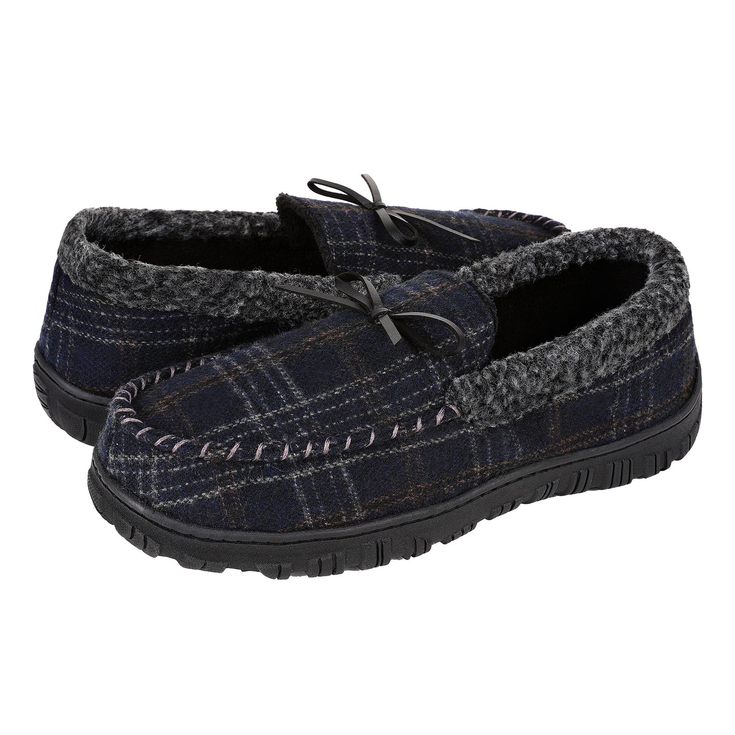 Men's Trendy Slip On Home Shoes, Comfy Non Slip Thermal Shoes For Men's Indoor Activities