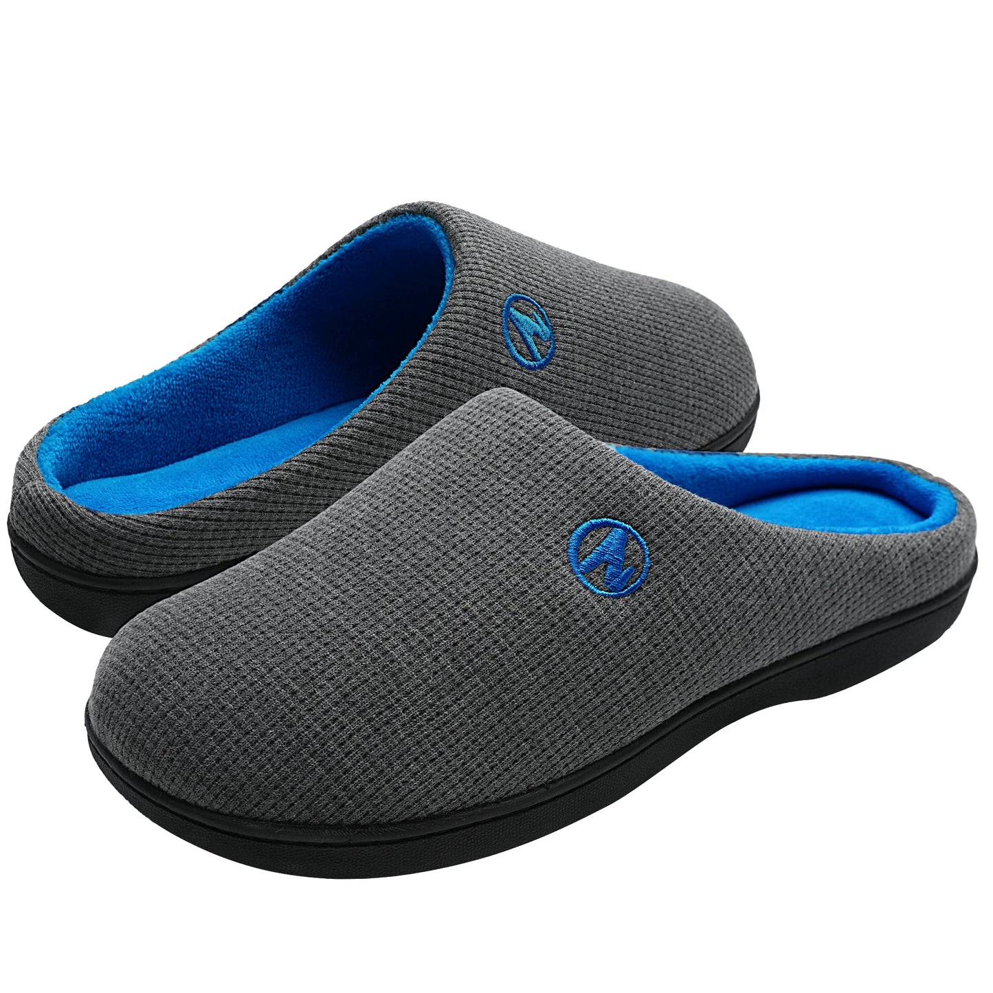 Men's Warm Cozy Slides, Comfortable Fuzzy Soft Slippers, Plush Comfy Non-slip Home Shoes For Indoor Outdoor Bedroom, Men's Home Shoes