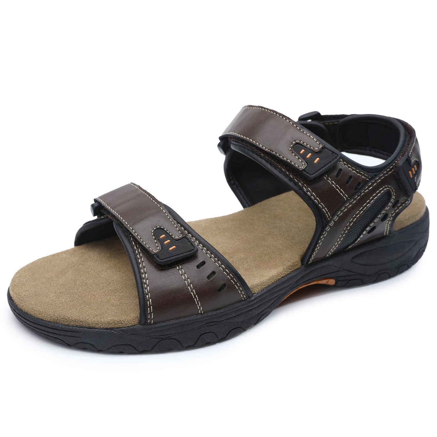 Men's Adjustable Strap Sandals - Comfortable & Non-Slip For Summer Outdoor